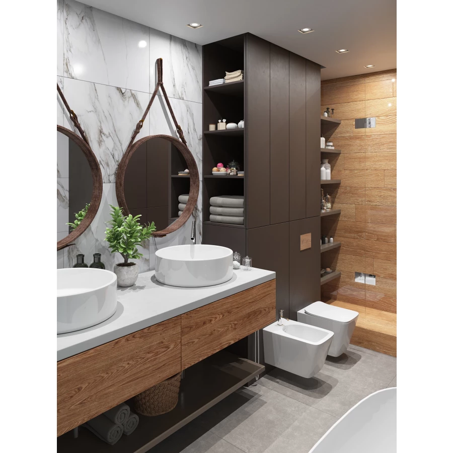 Биде подвесное Timo Soli TK-304 51x35x32.5 см