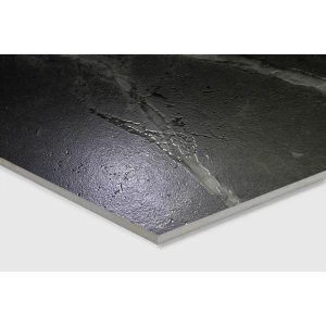 Керамогранит Arcadia Ceramica Cassero Nero Carving черный CR6004-A 60х60 см