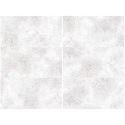 Керамогранит Decovita Pav. Agrega white satin mat белый 120*60 см
