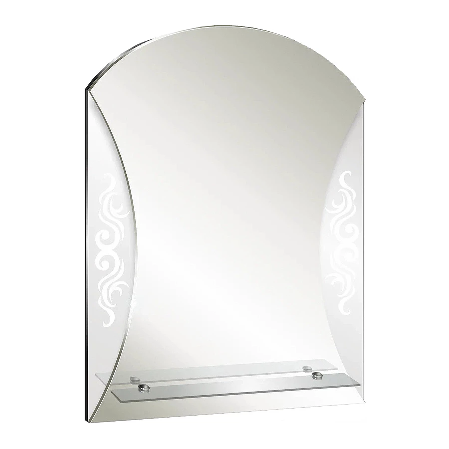 Зеркало Silver Mirrors с полкой 500х100 Спирея ФР-00002371 60x78.5 см