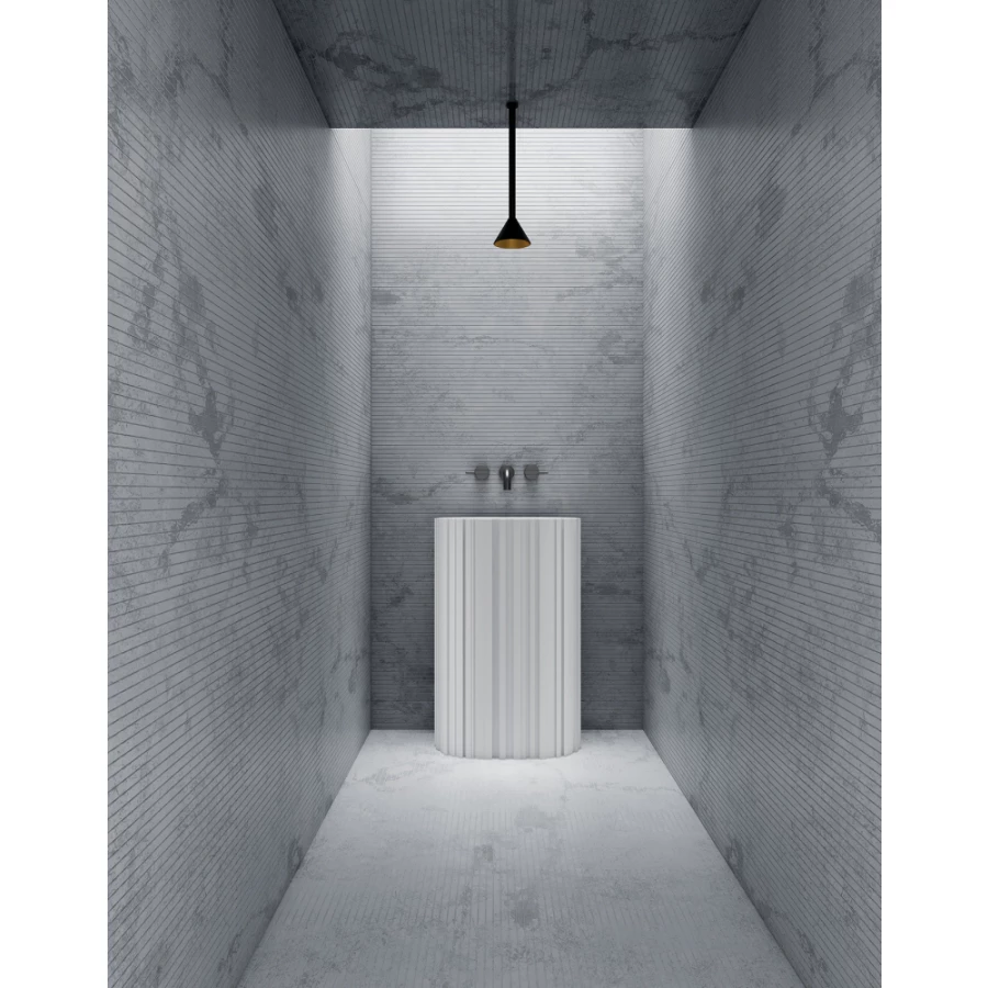 Раковина отдельностоящая Abber Stein белая матовая AS2551-H 58х38 см