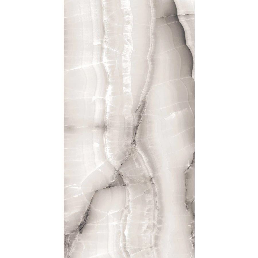 Керамогранит Arcadia Ceramica Onyx Silk Full Polished светло-серый FP1037-A 120х60 см
