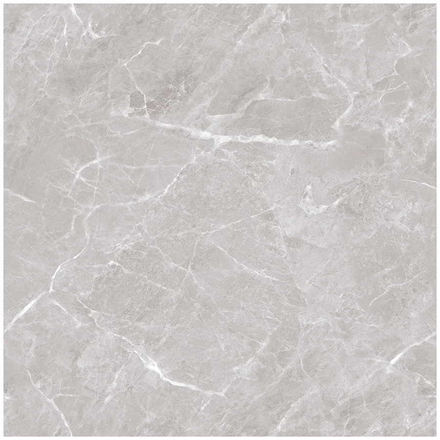 Керамогранит Ceradim Mramor Chic Silver серый Полированный 60х60 см