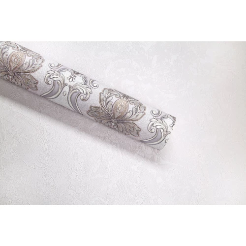 Обои флизелиновые Palitra Life Attika серые PL71672-45 1,06х10,05 м