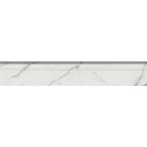 Бордюр Italon Шарм Эво Статуарио Лондон / Charme Evo Statuario London патинированный белый 600090000349 30х5 см