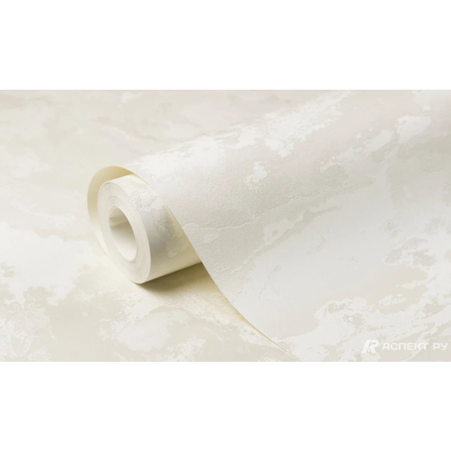 Обои виниловые Аспект Deluxe Обсидиан белые 70634-11 1,06х10,05 м