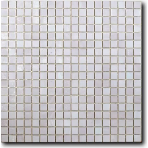 Стеклянная мозаика Art&Natura Classic Glass сетка 15х15 глянцевая белые adriana0 29,5х29,5 см