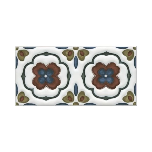 Декор Kerama Marazzi Клемансо орнамент STG\B617\16000 7,4х15 см