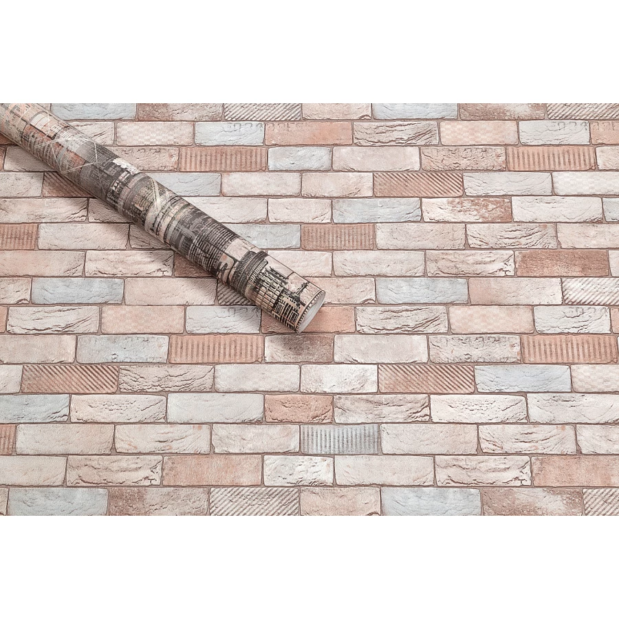 Обои флизелиновые Palitra Life Manhattan коричневые PL71815-25 1,06х10,05 м