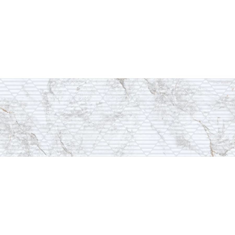 Декор Porcelanite Dos Iguazu 9547 Iguazu 1865 Guazu 9549 White Relieve PCD000047 90х30 см