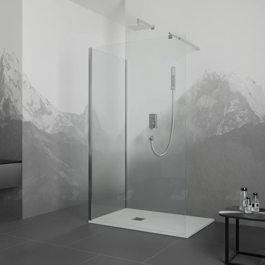 Душевой уголок RGW WA-005 WA-002+Z-050-2 Матовое-Сатинат 35100591-21 110х90 см
