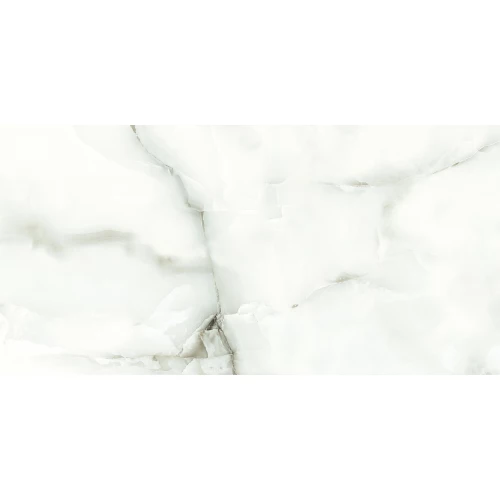 Керамогранит lamore Ceramic Gloss 60х120 Antique Onici глянцевый белый 60/120-006 120х60 см