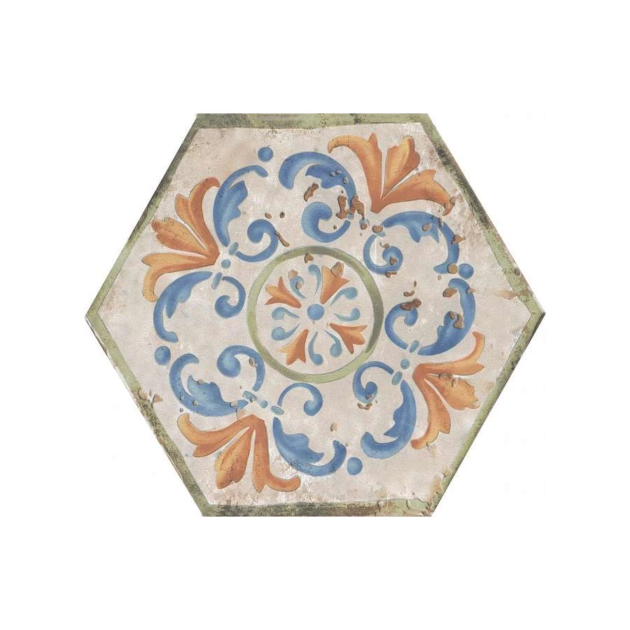 Декор Kerama Marazzi Виченца Майолика А156 напольный hgd\a156\sg2300 23.1х20 см