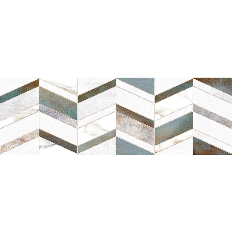 Плитка облицовочная рельефная ALMA Ceramica Oxide 7 шт в уп 53,508 м в пал TWU12OXD17R 74х24,6х0,9 см