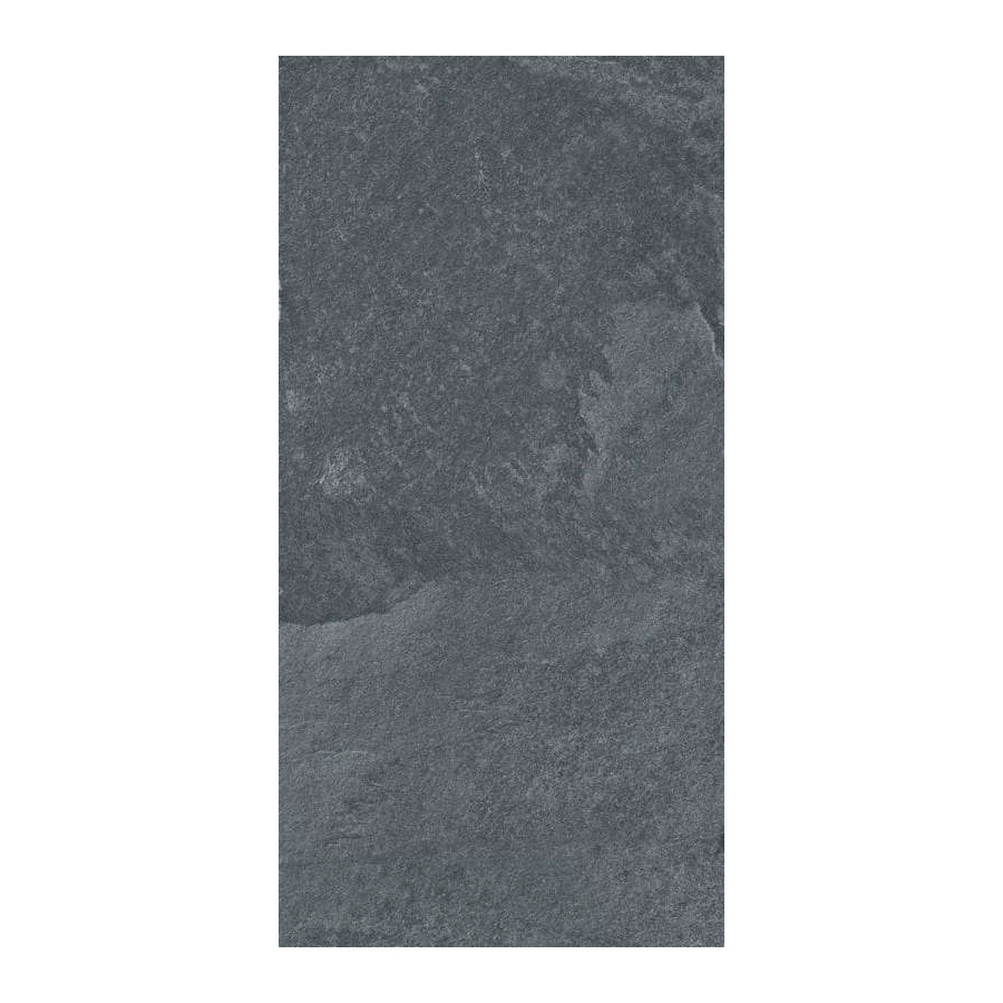 Керамогранит Belleza CR Rustino Nero Carving черный 120х60 см