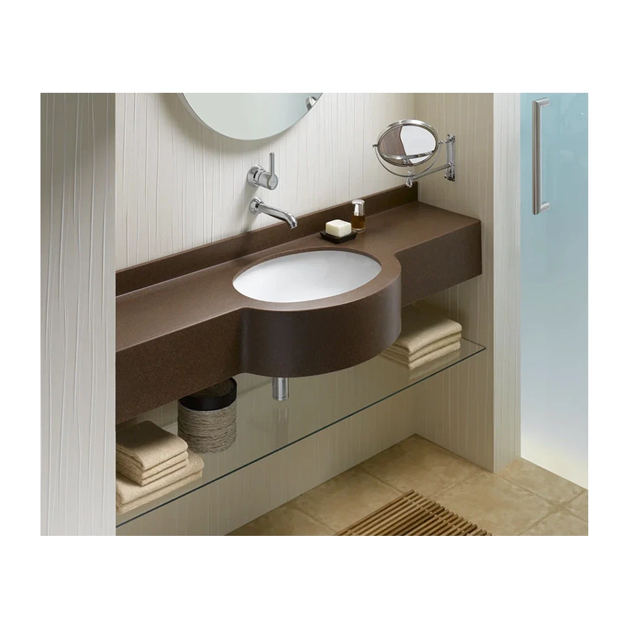 Раковина Vitra Arkitekt встраиваемая снизу цвет белый 6039B003-0012 42 см