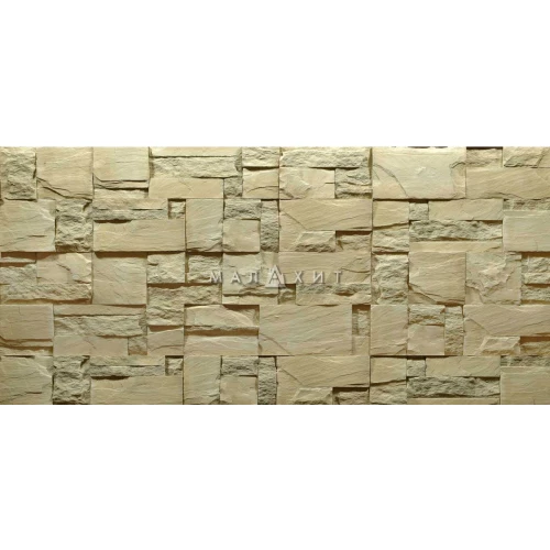 Искусственный камень Малахит Бостон 21-54 50х25х1-3 см