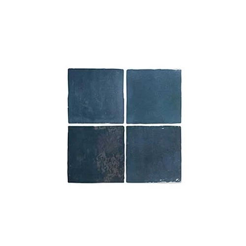 Настенная керамическая плитка DNA Flash Cobalt глазурованный глянцевый 13x13 см