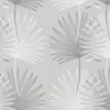 Обои флизелиновые Palitra Home HomeColor Palma серые HC72073-42 1,06х10,05 м