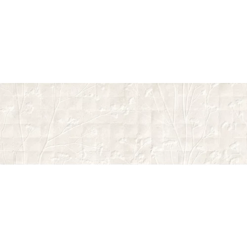 Плитка настенная Peronda Charme Wall Charme Bone Fleur R матовая белая 5087840655 100х33,3 см