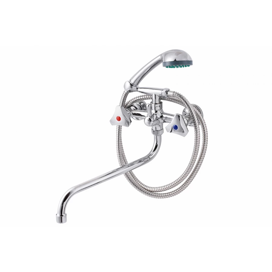 Смеситель для ванны с душем ПСМ-Профсан PSM-157-К80 СТАНДАРТ-А тип См-ВУДРНШлА хром