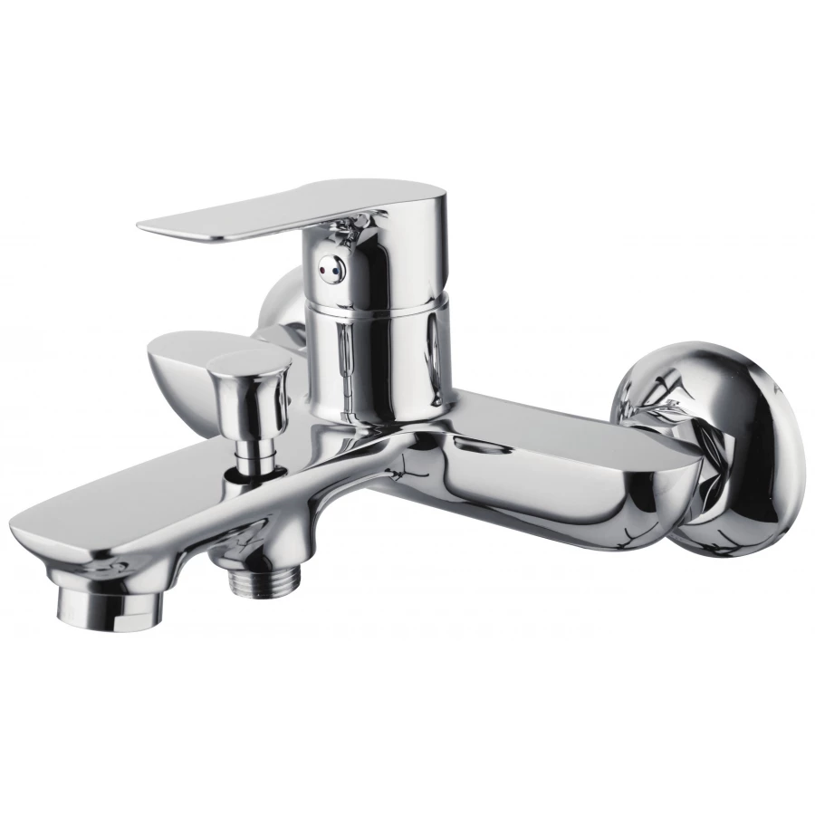 Смеситель для ванны Azario Avilla с ручным душем керамический картридж хром AZ-SU23394C