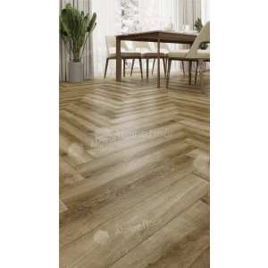 Ламинат Alpine Floor Herringbone Дуб Марсель LF102-9 33 класс 8 мм 2.2034 кв.м 60.6х10.1 см