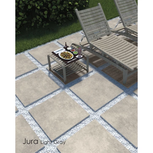 Керамогранит Meili Ceramica Jura Light Gray матовый светло-серый 60х60 см