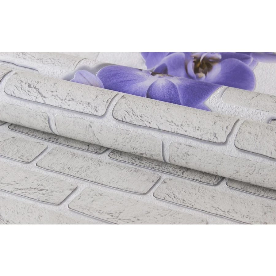 Обои виниловые Аспект Орхидея серые 10108-46 0.53x10.05 м