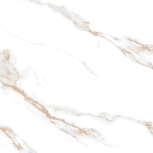 Керамогранит Ceradim Calacatta Sharp Gold белый Полированный 60х60 см