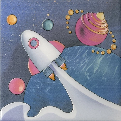 Декор Kerama Marazzi Космос 1 полуматовый фиолетовый VT/A379/5009 20x20 см