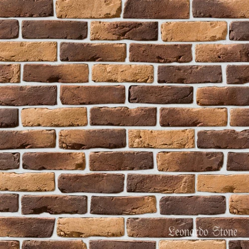Плитка под кирпич Leonardo Stone Орлеан 440 25-28х7-8х1,7 см