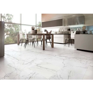 Керамический гранит Dako Harmony белый мрамор E-3013/MR 60х60 см