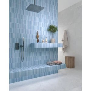 Керамогранит Dune Ceramica Kit-Kat Mosaic Sky Matt матовый небесно-голубой 188913 23,1х11,5 см