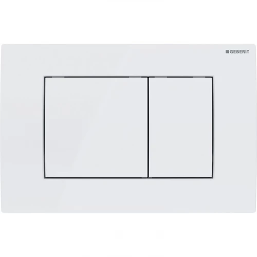 Смывная клавиша Geberit Delta 30 для двойного смыва Альпийский белый 115.137.11.1