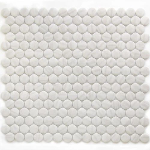 Мозаика Bonaparte Стеклянная мозаика Orion d20х6 матовая серая 31,5х29 см