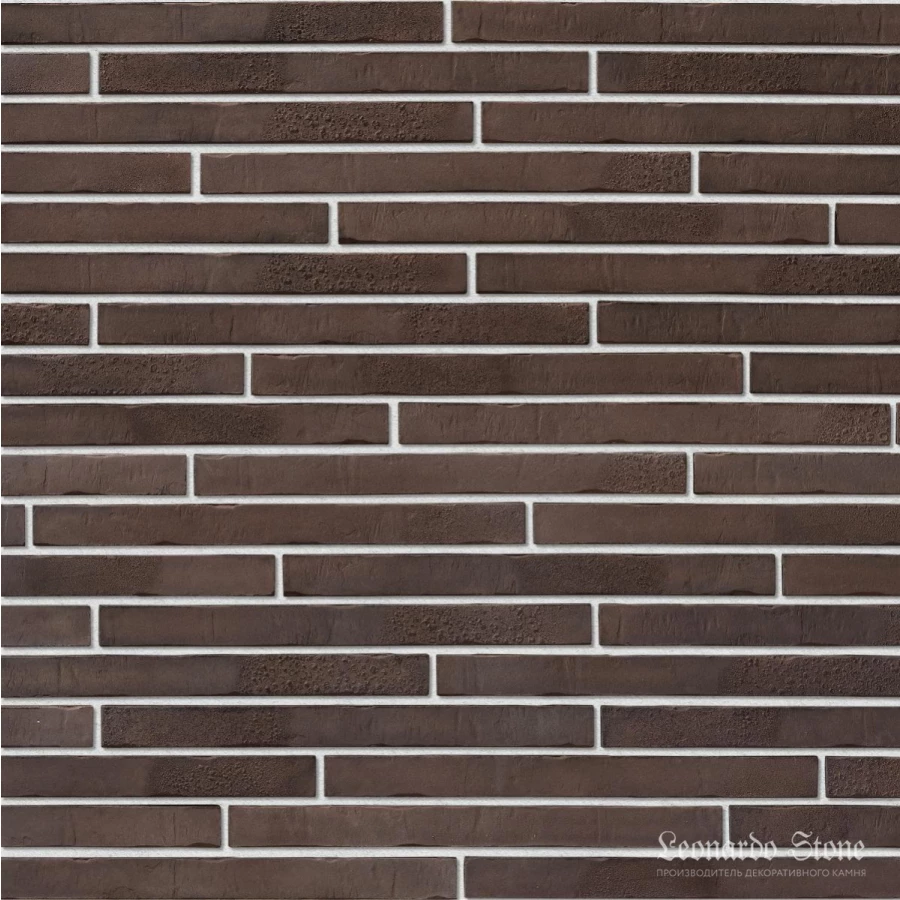 Ригельная плитка под кирпич Leonardo Stone Бостон 707 49х4х1,5 см