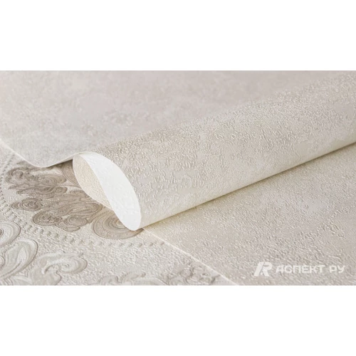 Обои флизелиновые Аспект Deluxe Ренессанс бежевые 70520-22 1,06х10,05 м