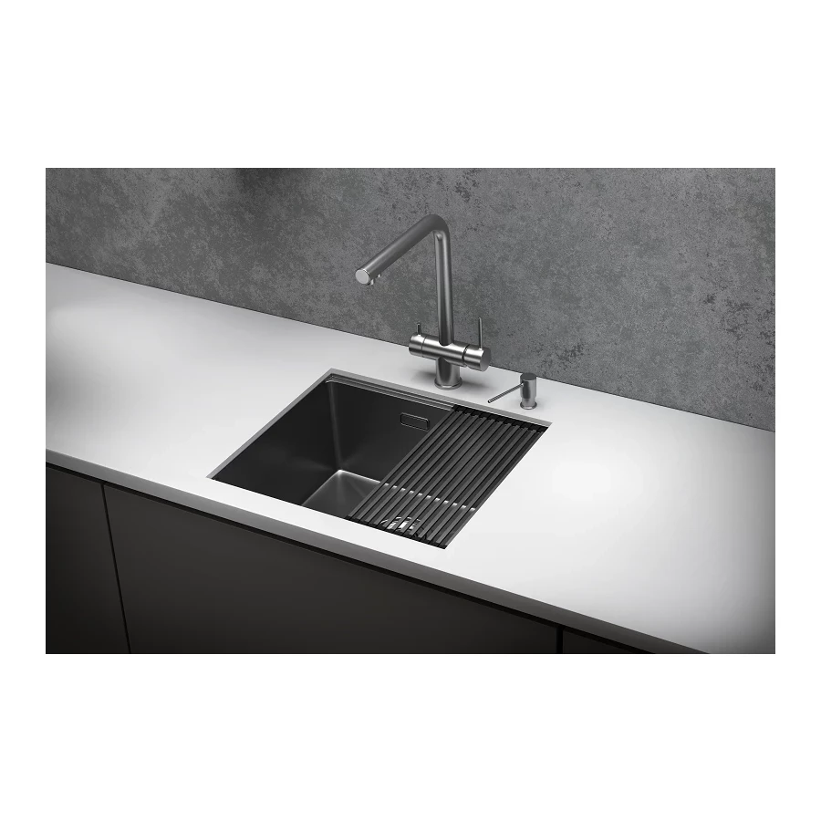 Кухонная мойка Granula 5045U сталь сатин 50x44.5 см