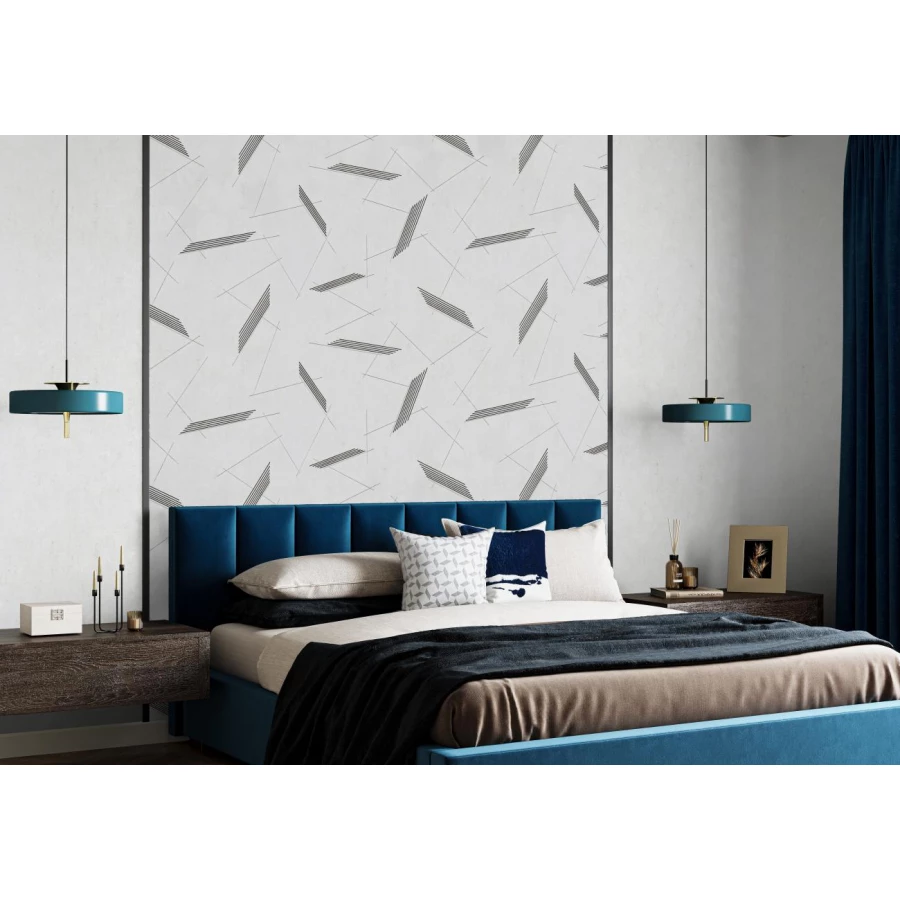 Обои флизелиновые Palitra Life Cross серые PL72518-11 1,06х10,05 м