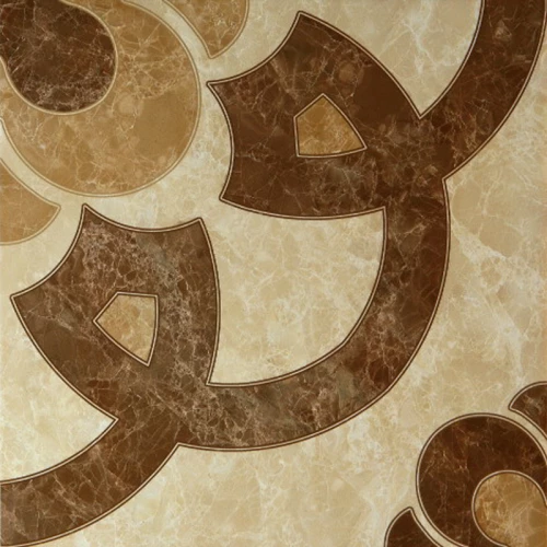 Плитка керамическая Saloni Ceramica Талисман Тавира Ирис / Talisman Tavira Iris глянцевая коричневая VR3990 43x43 см