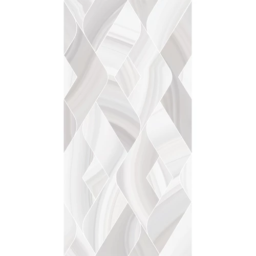 Плитка настенная Azori Acate Cascade глянцевая серая 00-00109538 63х31,5 см