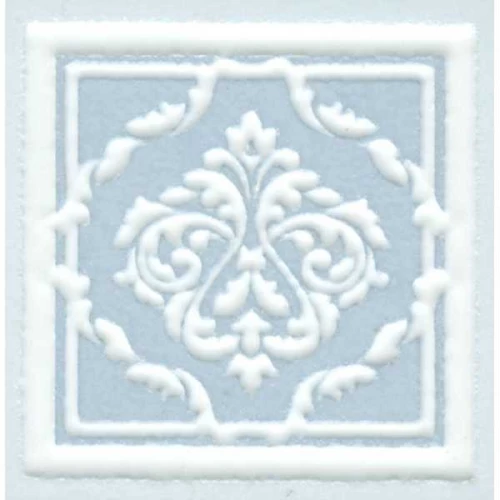 Вставка Kerama Marazzi Петергоф голубой AD\B327\SG1545 7,7х7,7 см