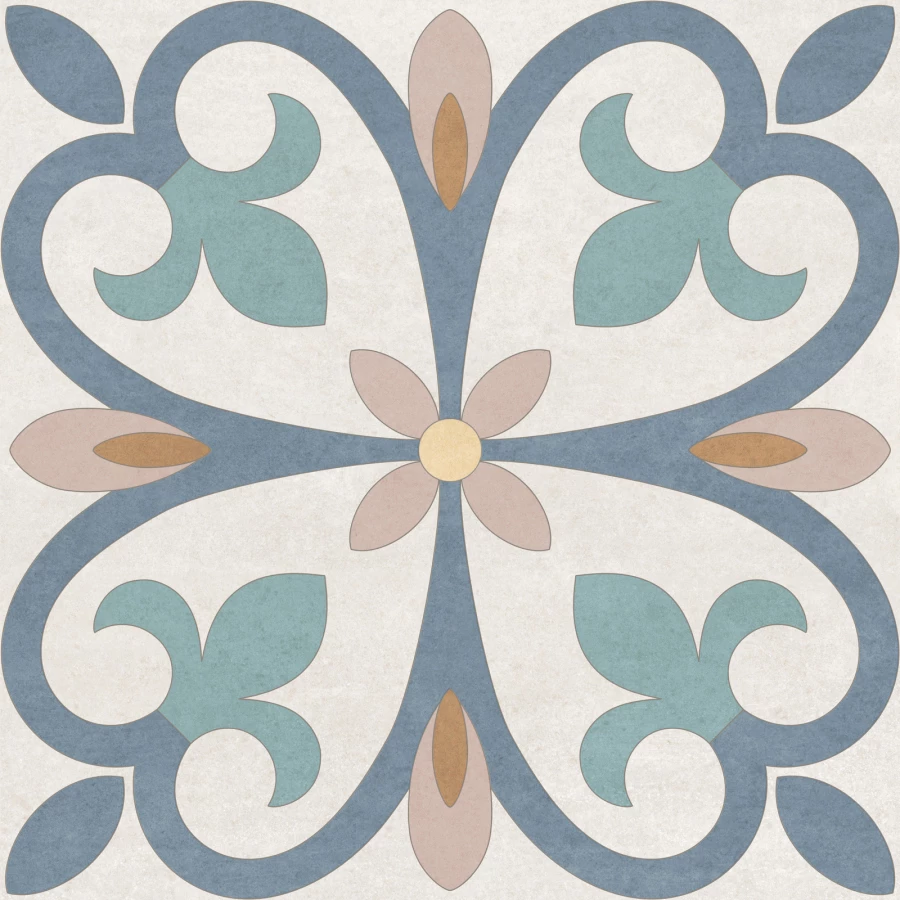 Керамогранит New Trend Design Art Dawn матовый многоцветный GP2020DSA02 20х20 см