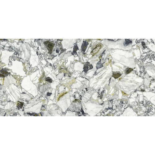 Керамогранит Atlas Concorde Forte Dei Marmi Quark Ceppo Apuano Forest Matt Rett матовый белый 610010002960 160х80 см