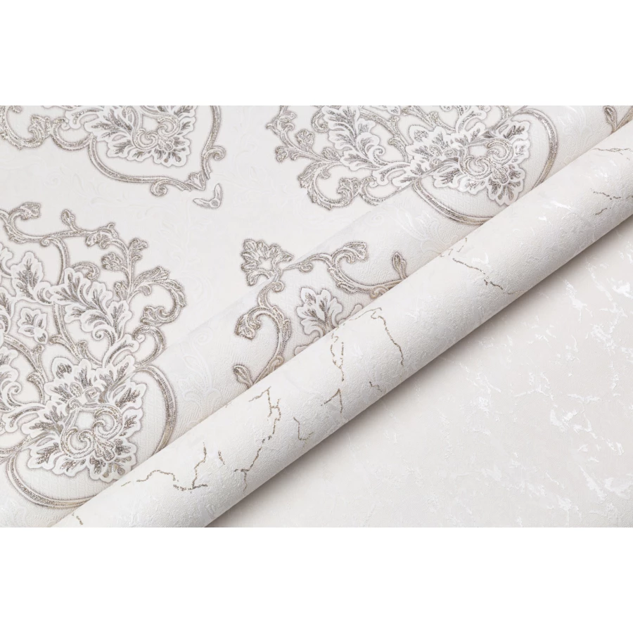 Обои флизелиновые Palitra Home Tudor HomeColor бежевые HC31191-22 1,06х10,05 м