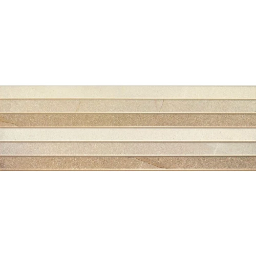 Керамическая плитка Porcelanite Dos Rev. 9512 Arena rect. relieve коричневый 30х90 см