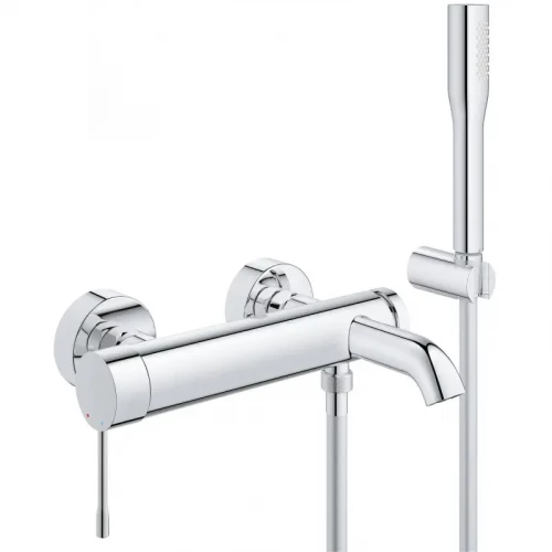 Смеситель для ванны Grohe Essence с душевым гарнитуром 33628001