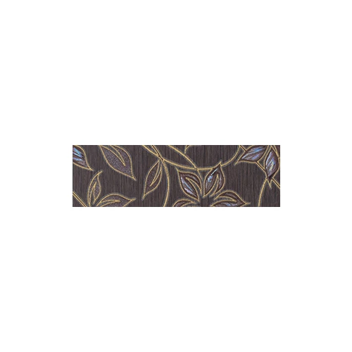 Бордюр Gracia Ceramica Muraya chocolate 01 25х7,5 см