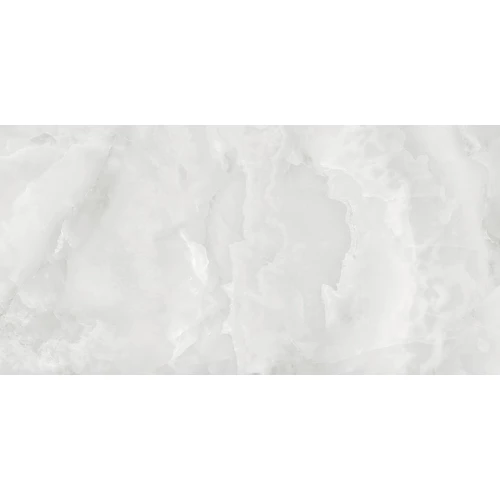 Керамогранит Neodom Onyx Silver Polished белый N20543 160х80 см